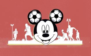 كرة القدم في مواجهة ديزني